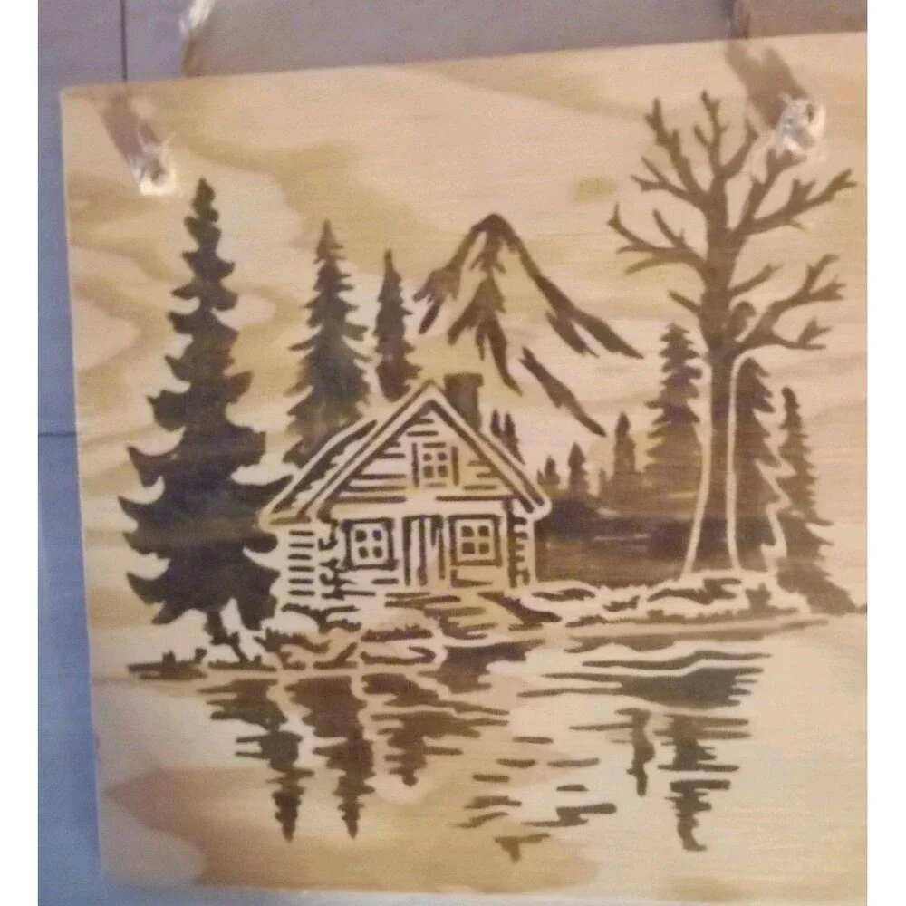 Handmade cabin woods